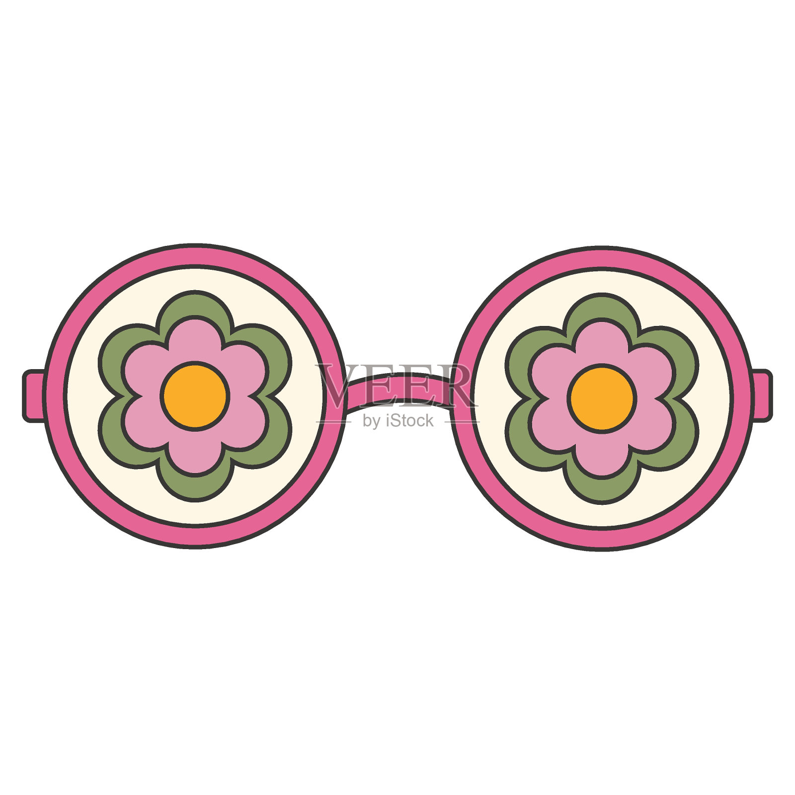 太阳镜插画图片素材