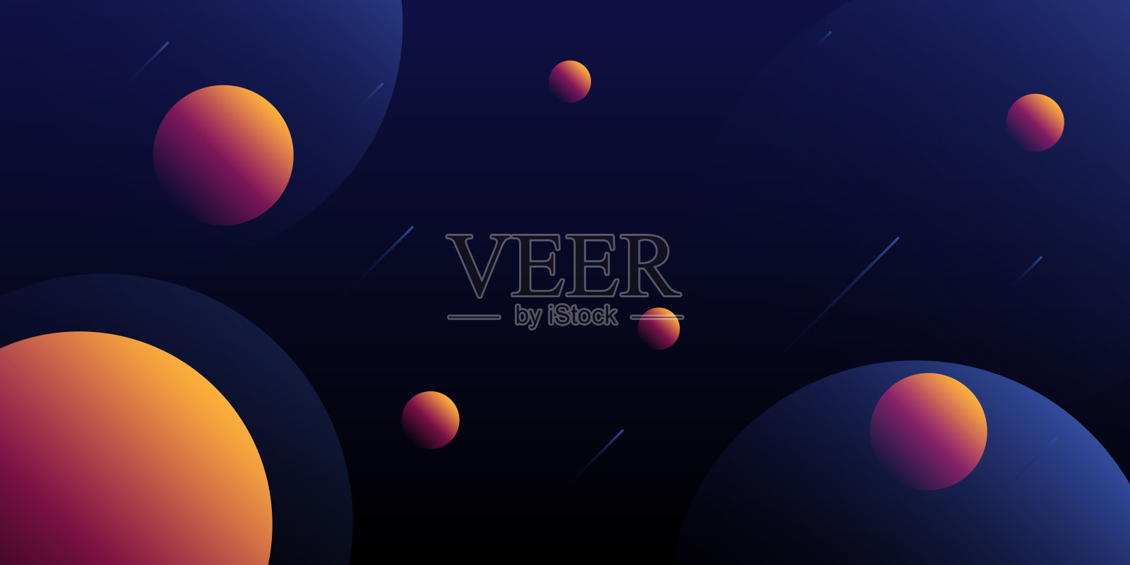 抽象的背景插画图片素材