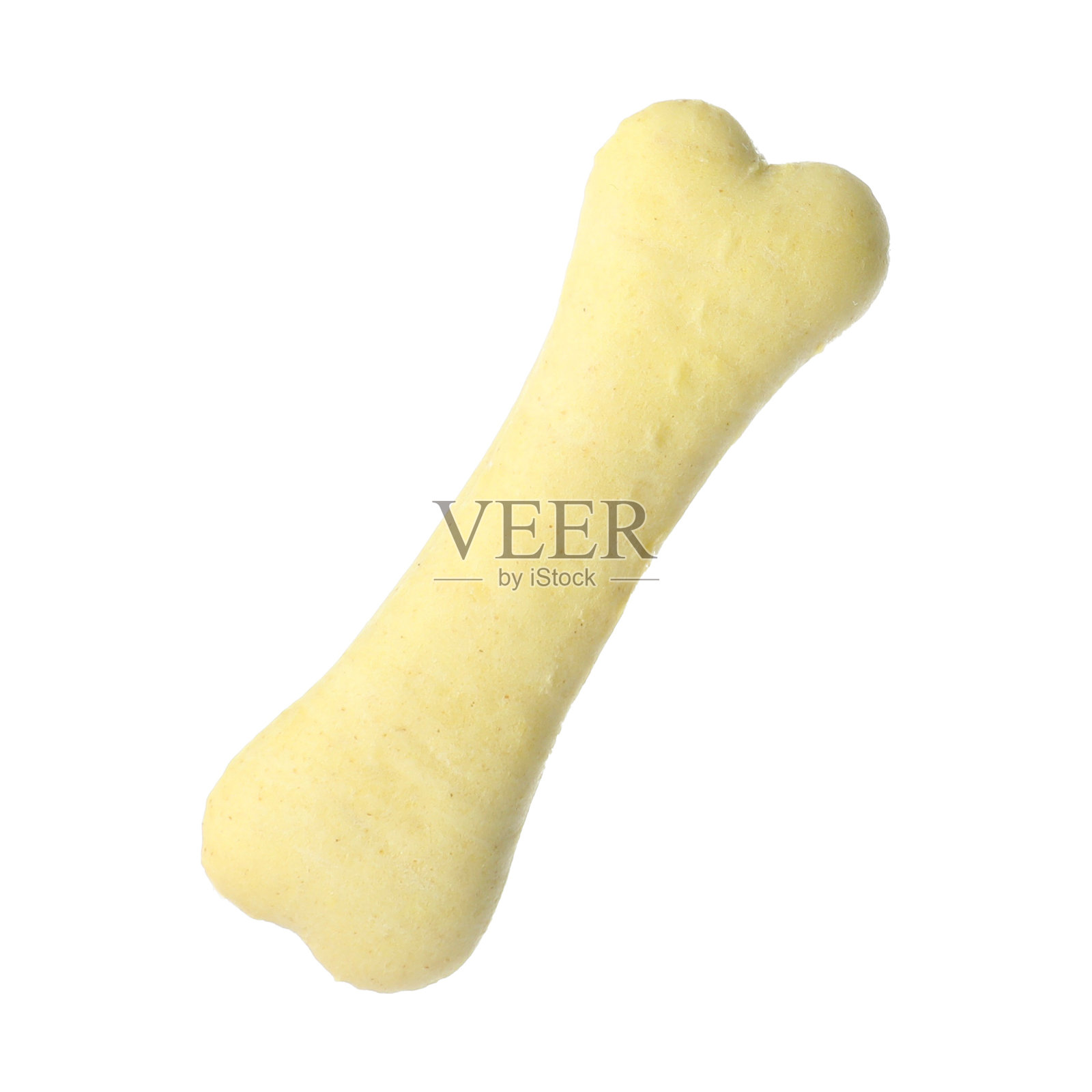 骨头形状的狗饼干孤立在白色照片摄影图片
