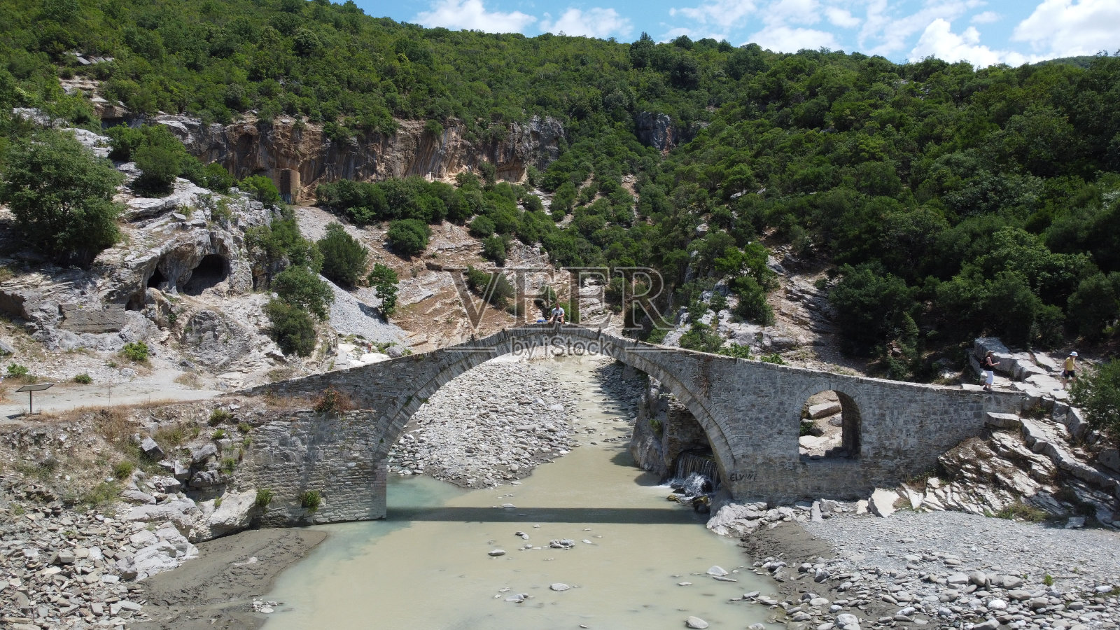 阿尔巴尼亚的里维埃拉照片摄影图片