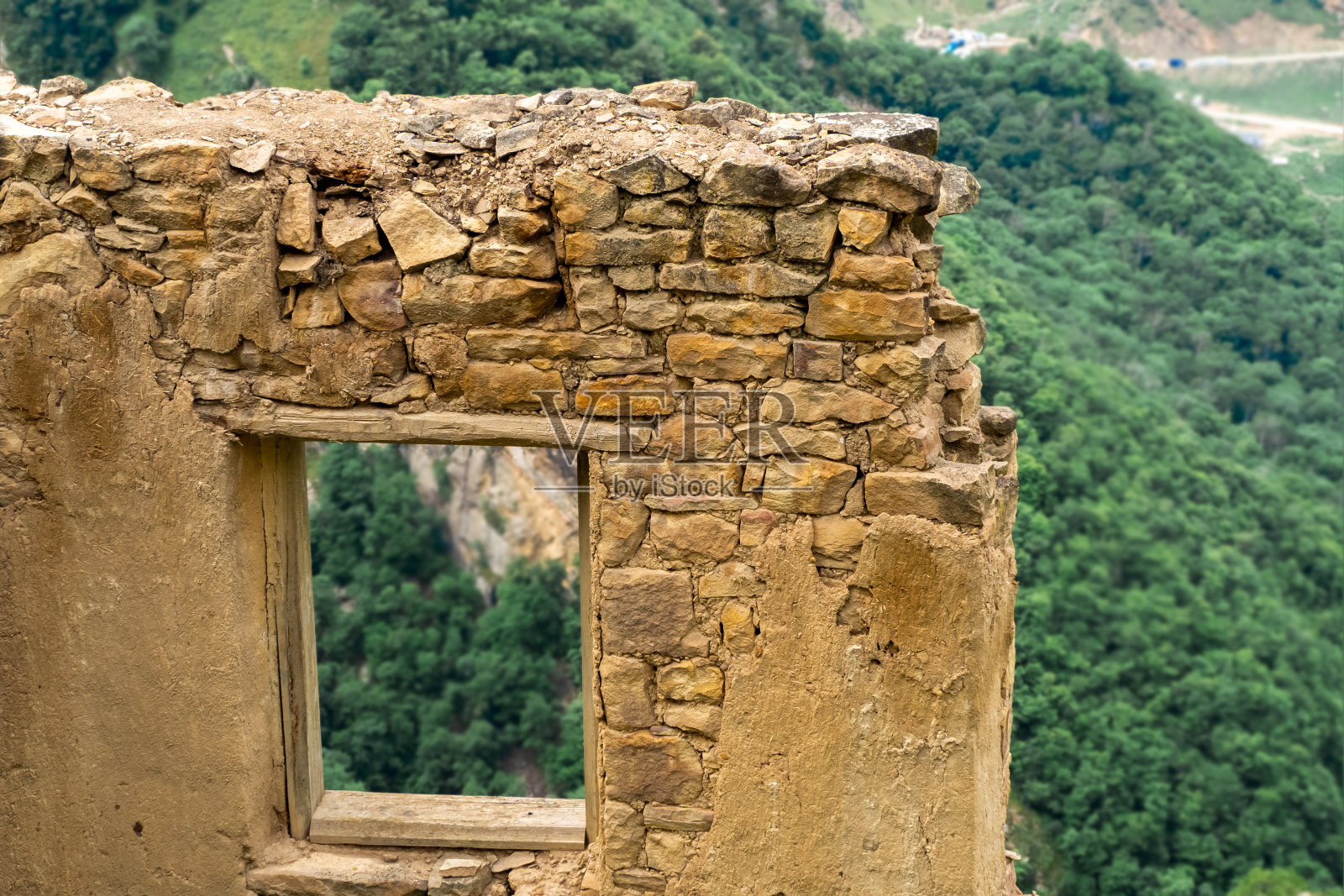 达吉斯坦废墟照片摄影图片