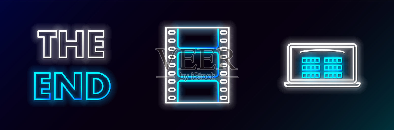 集行网上购票结束图标素材