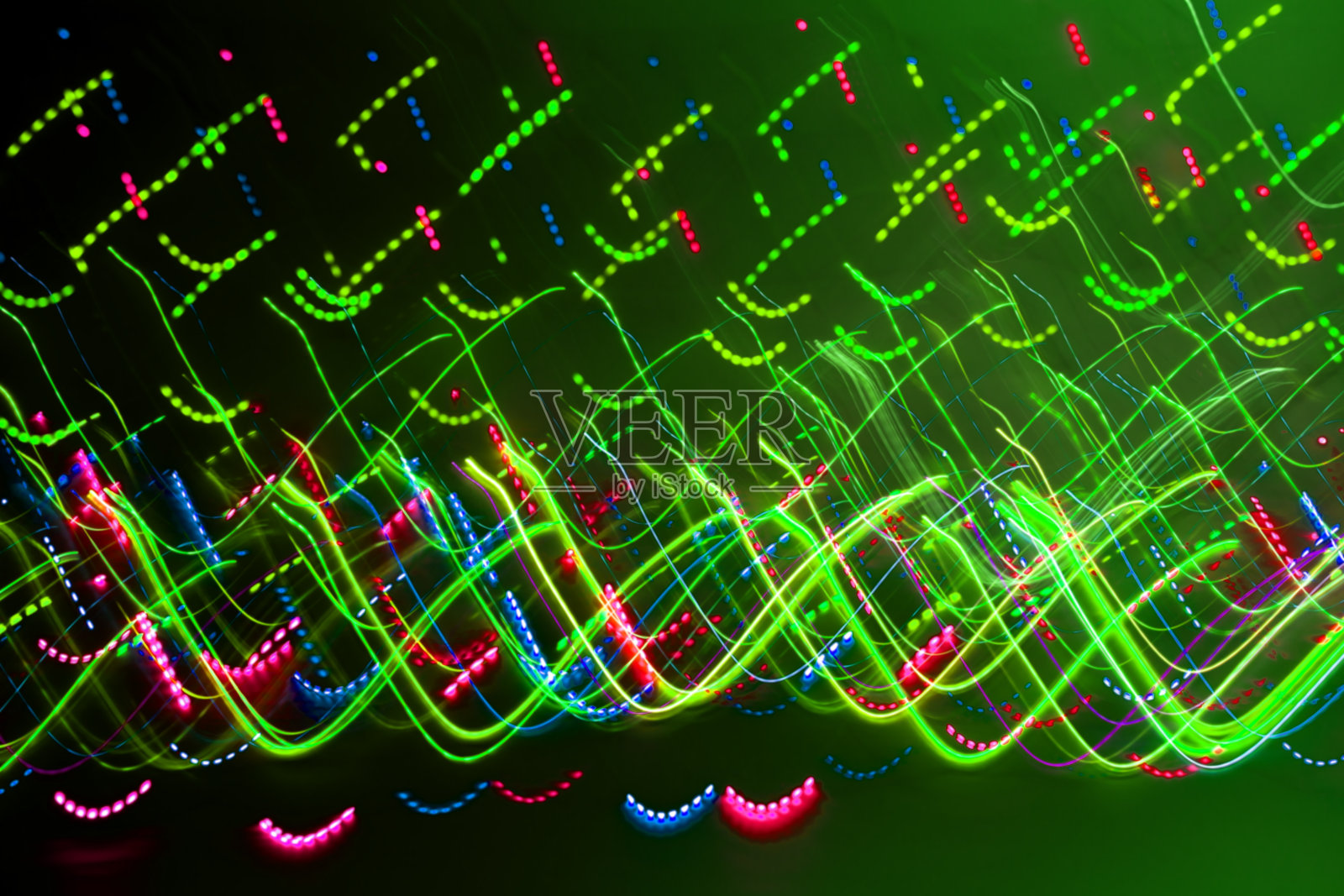 模糊抽象背景,光绘彩灯照片摄影图片