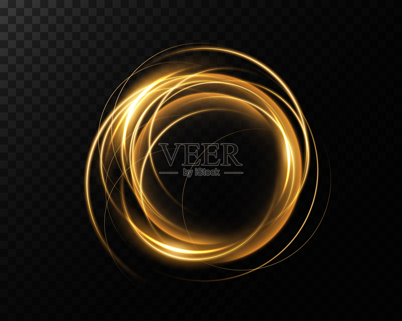 传送门和框架,运动和速度的抽象光线。光椭圆。闪闪发光的星系。发光的讲台。空间隧道。光日常发光效果。半圆波,轻涡尾迹。明亮的年代插画图片素材