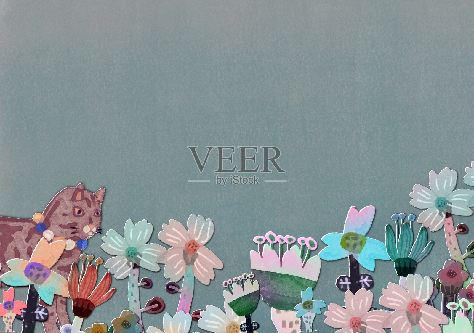 无标题的艺术品插画图片素材