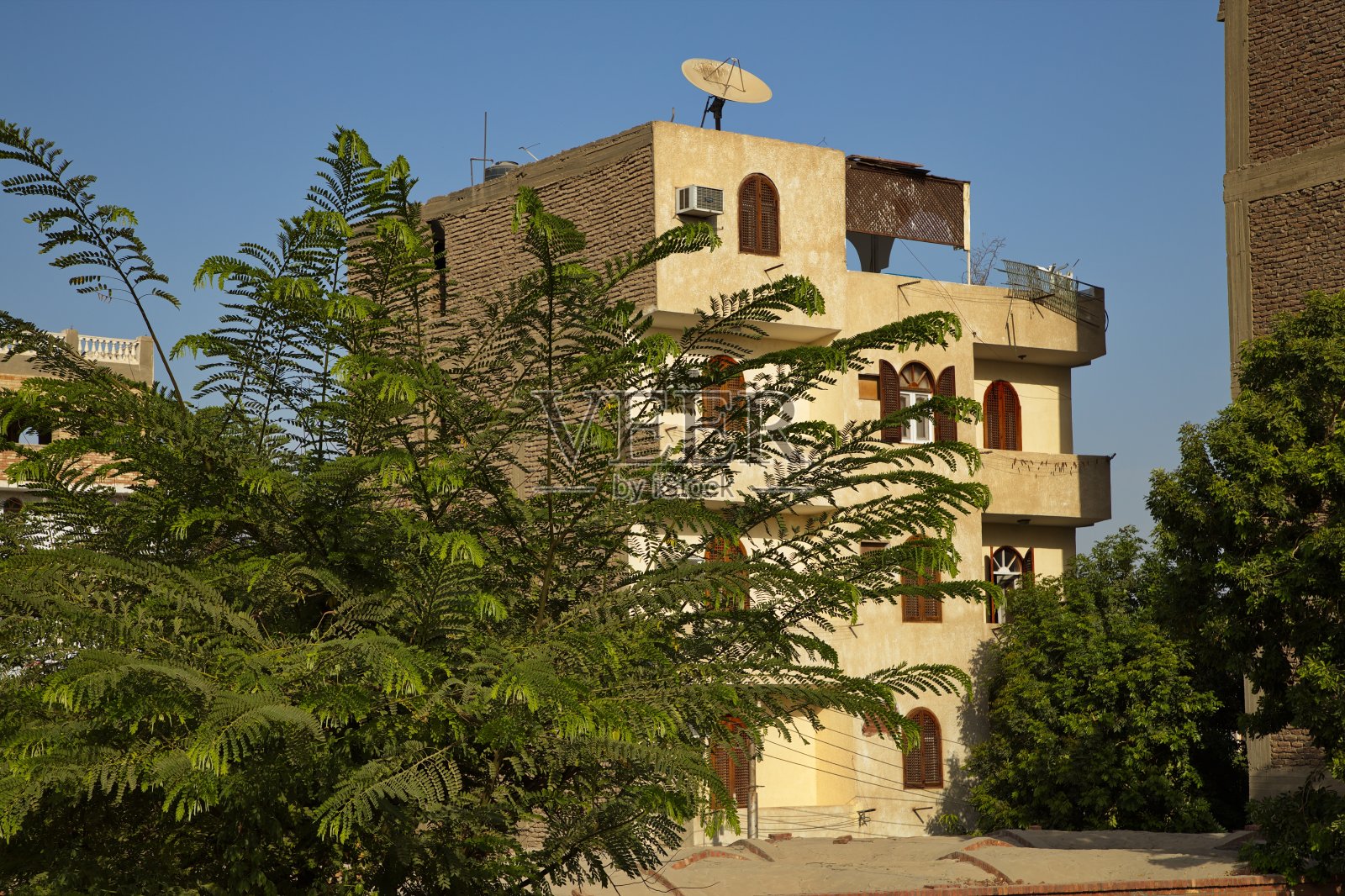 埃及卢克索的建筑照片摄影图片