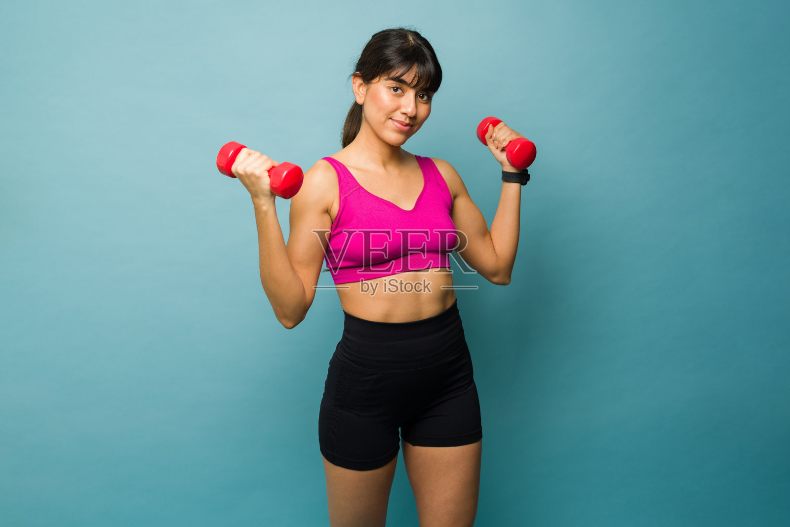 运动健身教练举重照片摄影图片