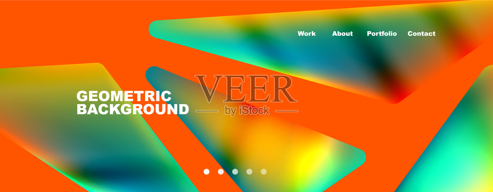 几何形状极简抽象的背景插画图片素材