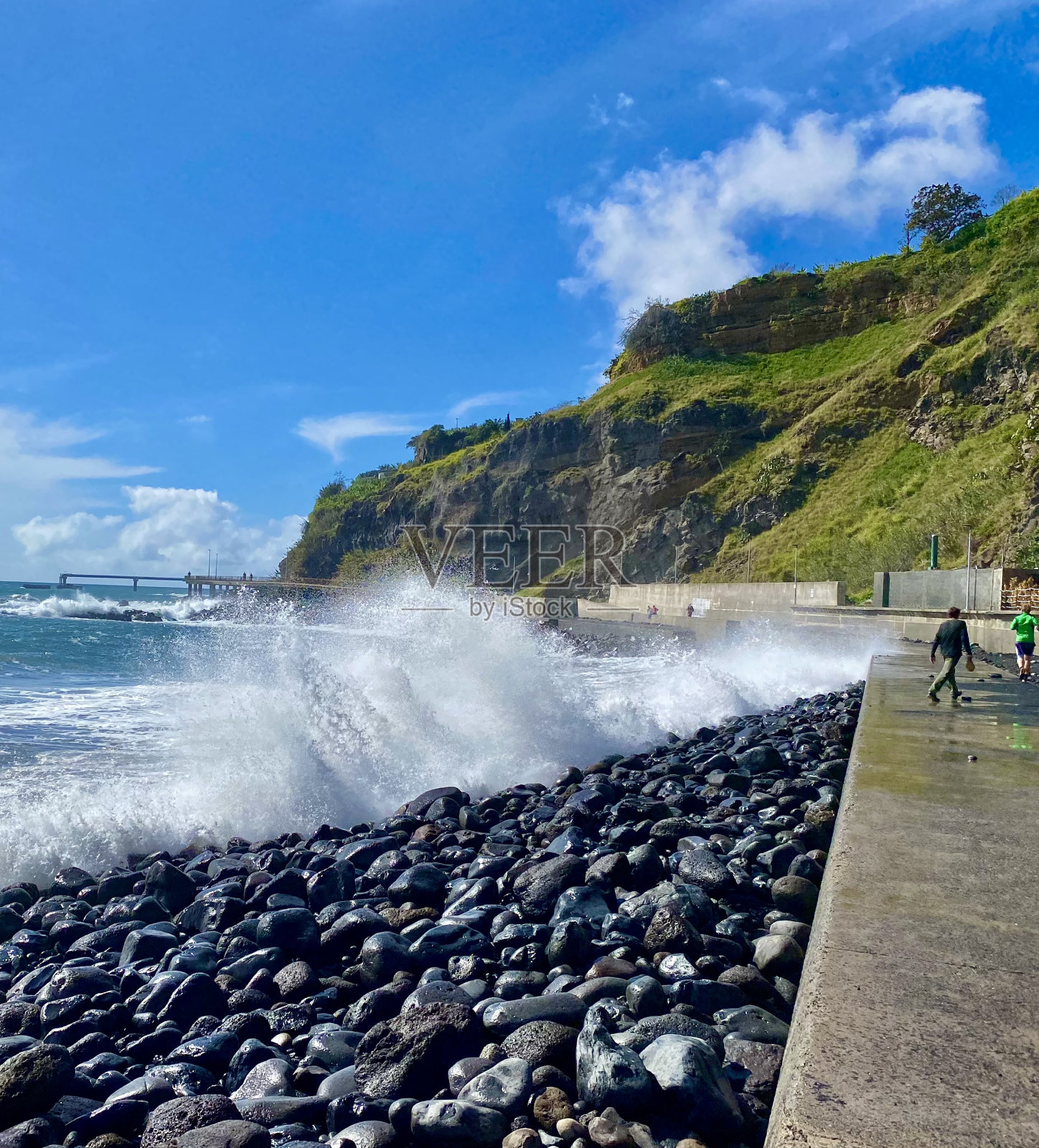 海浪照片摄影图片