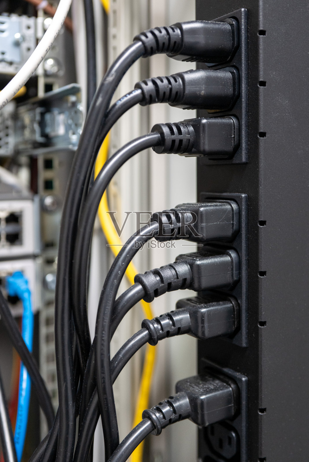 Kaltgeräte Steckerleiste照片摄影图片