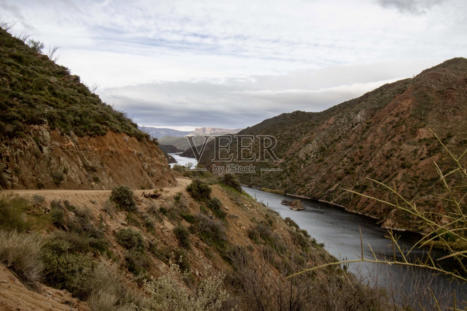 著名的阿帕奇步道照片摄影图片