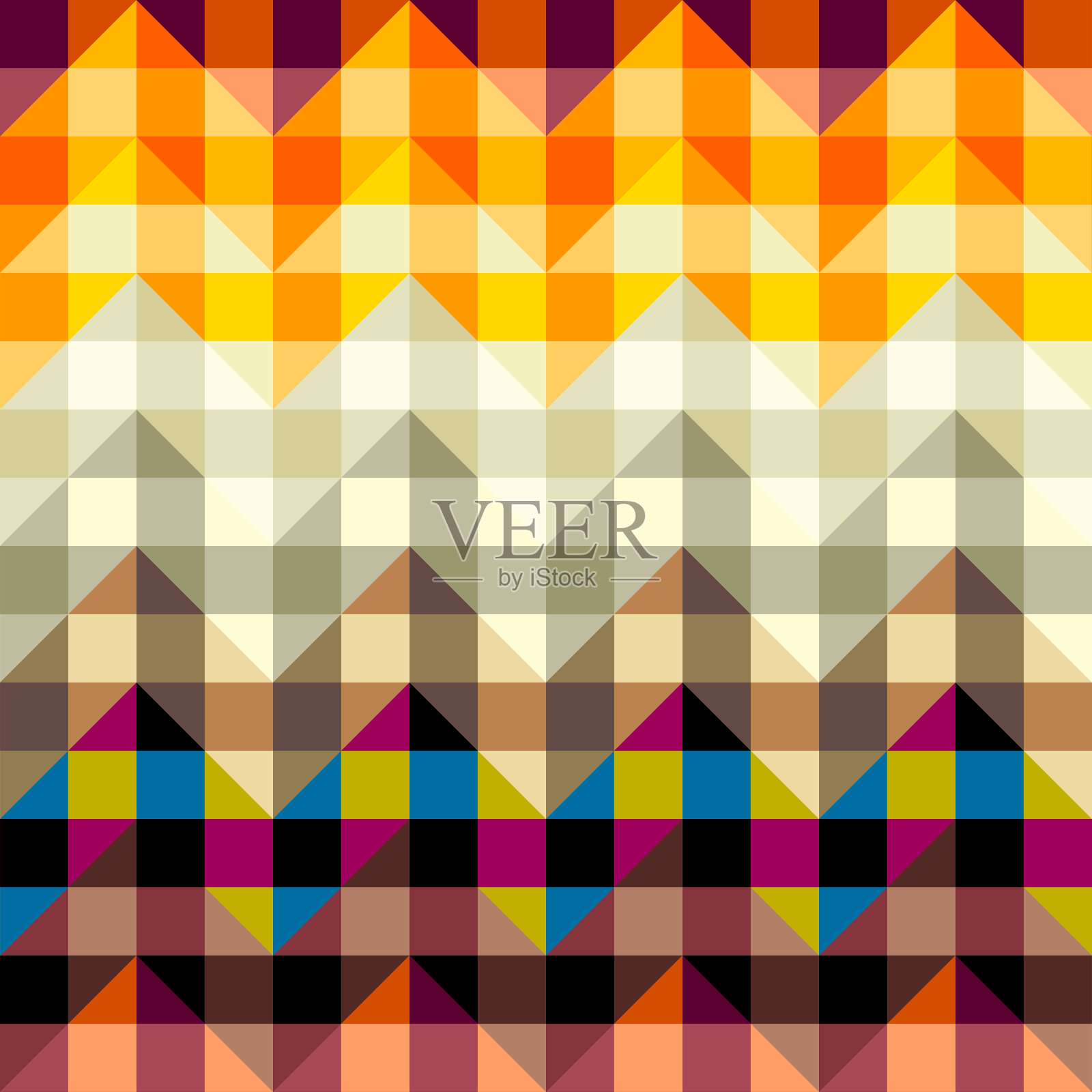 几何抽象图案。十字路口的风格插画图片素材