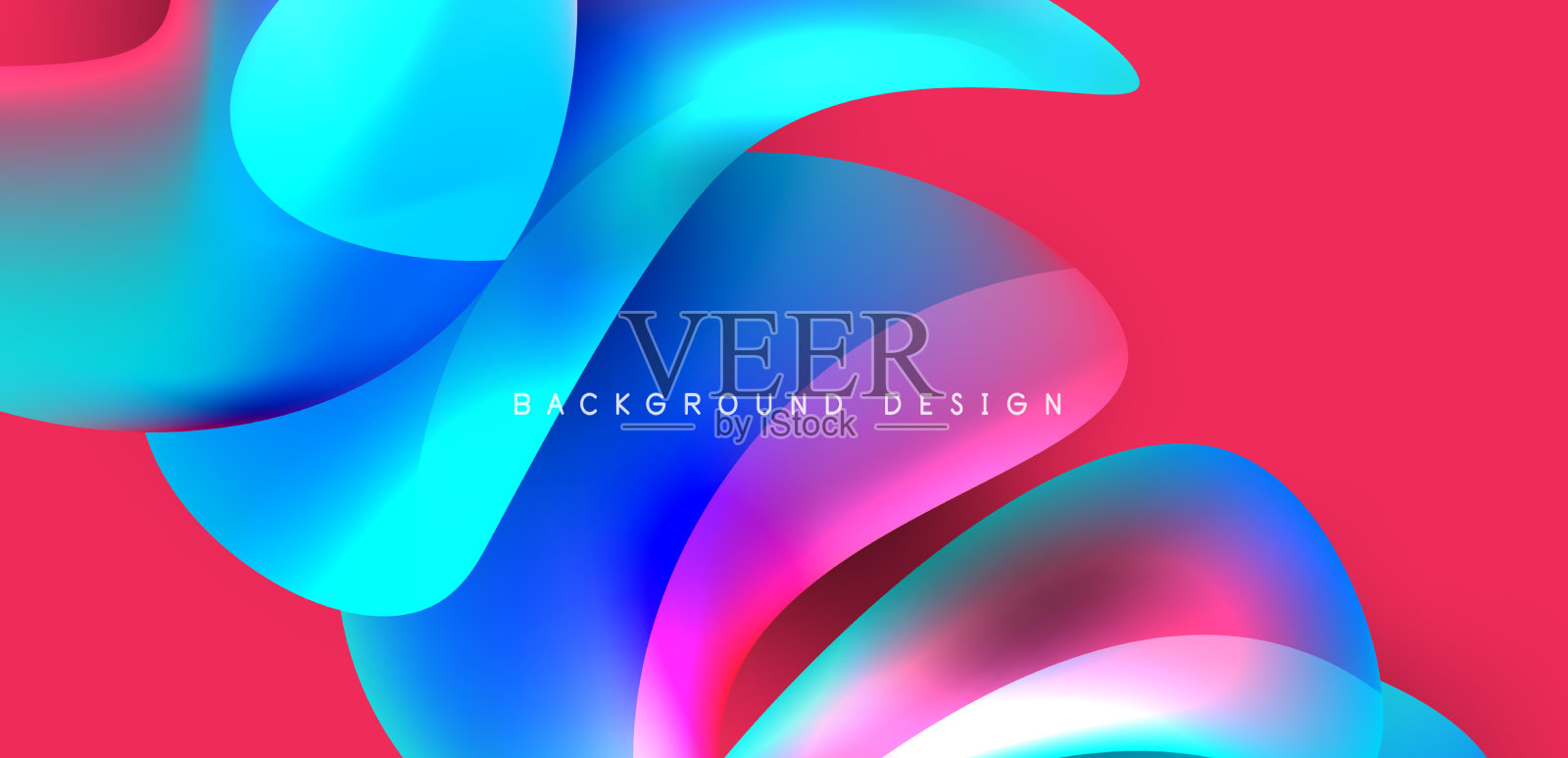 流体颜色液体3d元素抽象背景插画图片素材