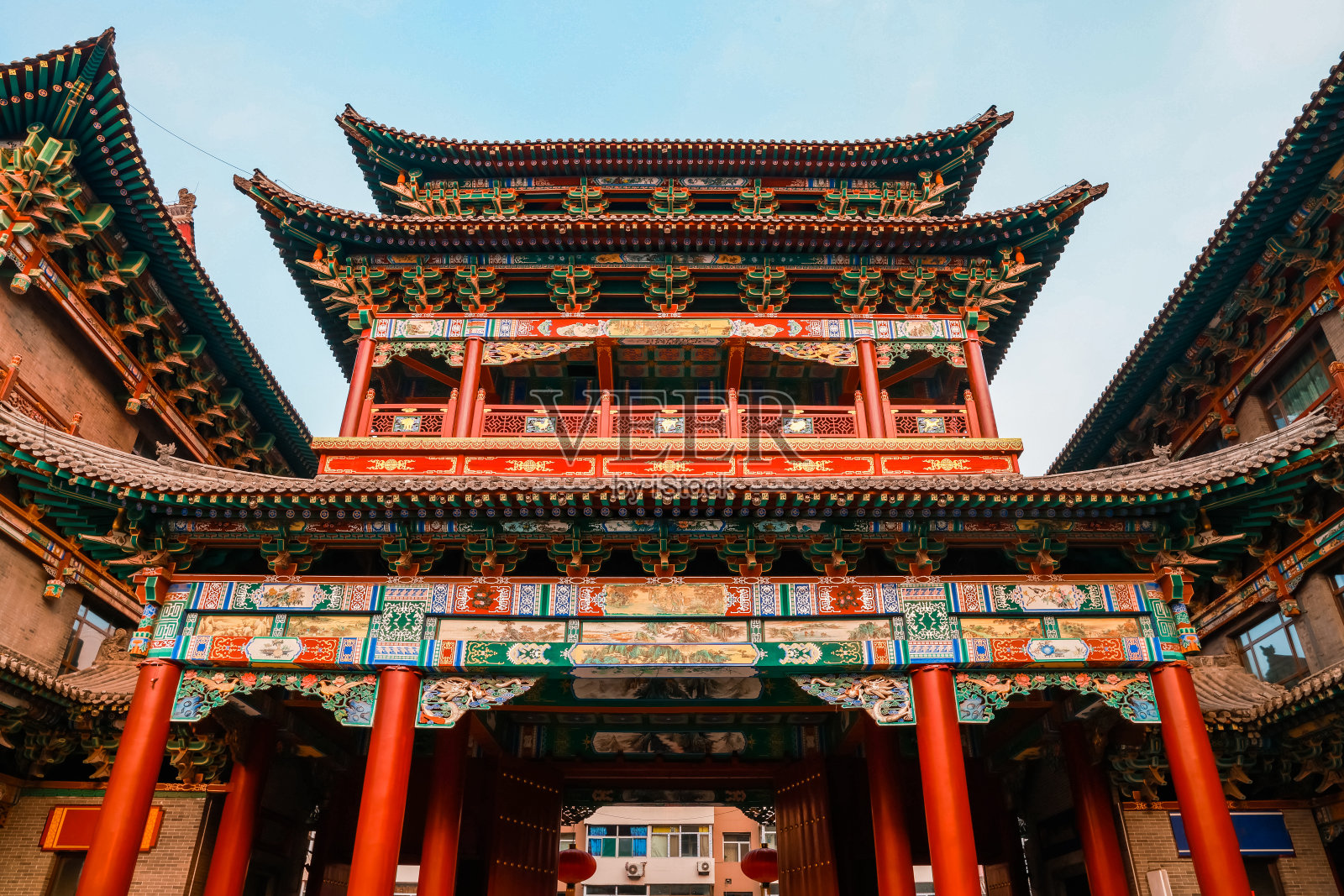 中国古代建筑照片摄影图片