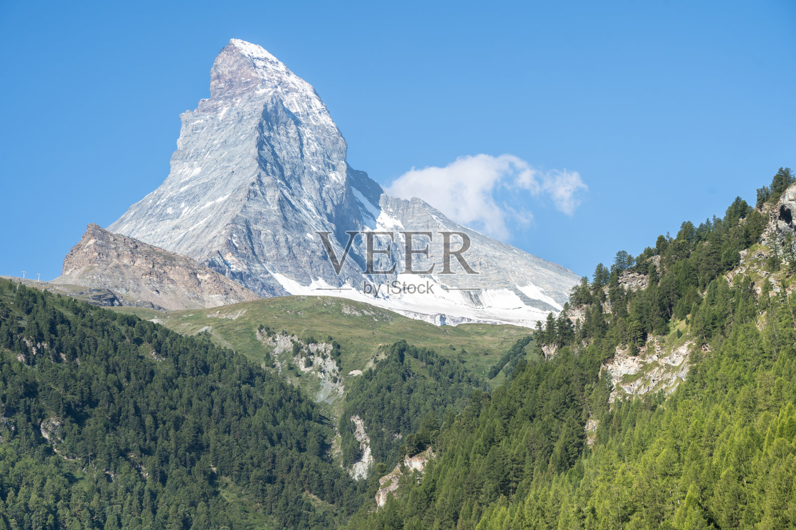 瑞士采尔马特马特峰照片摄影图片