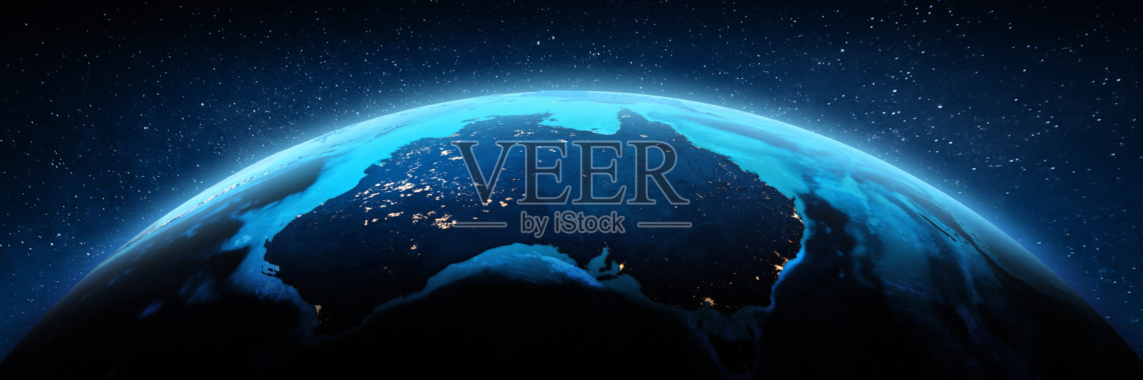 澳大利亚城市灯光照片摄影图片