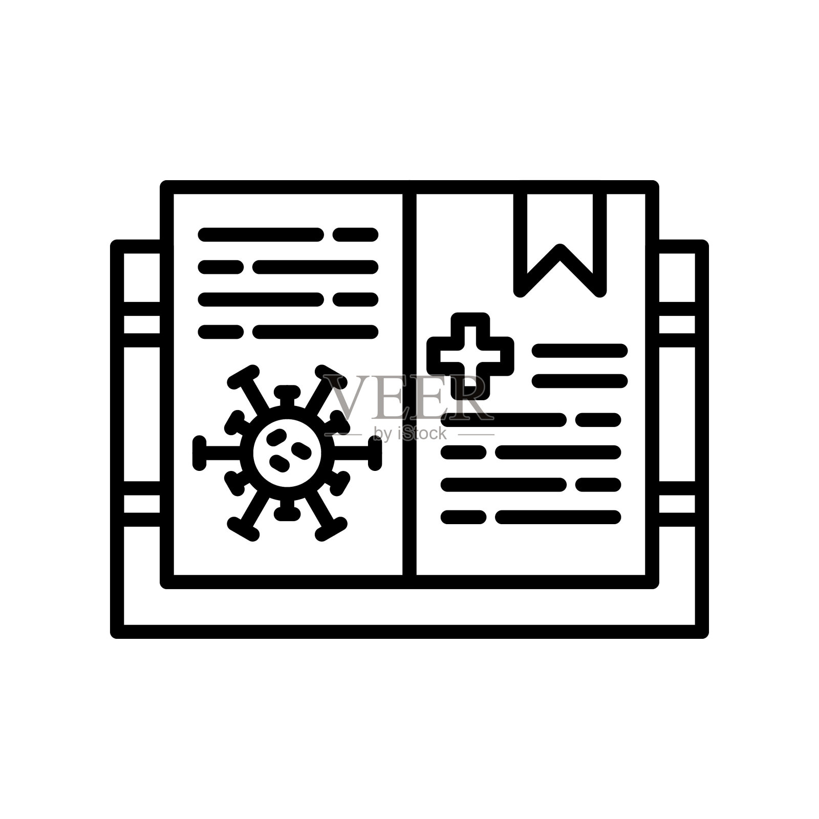 书的图标插画图片素材