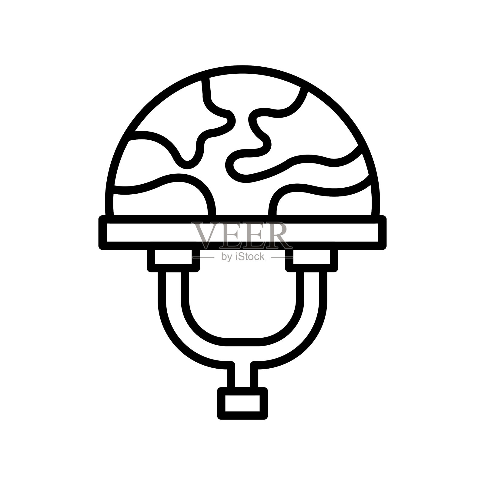 头盔图标插画图片素材