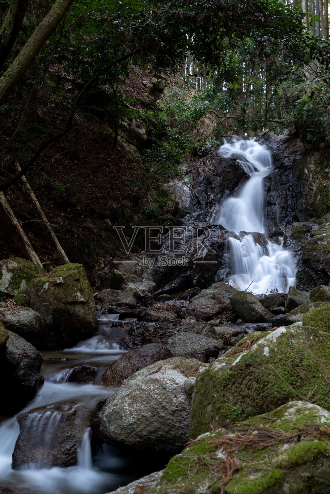 瀑布景观照片摄影图片