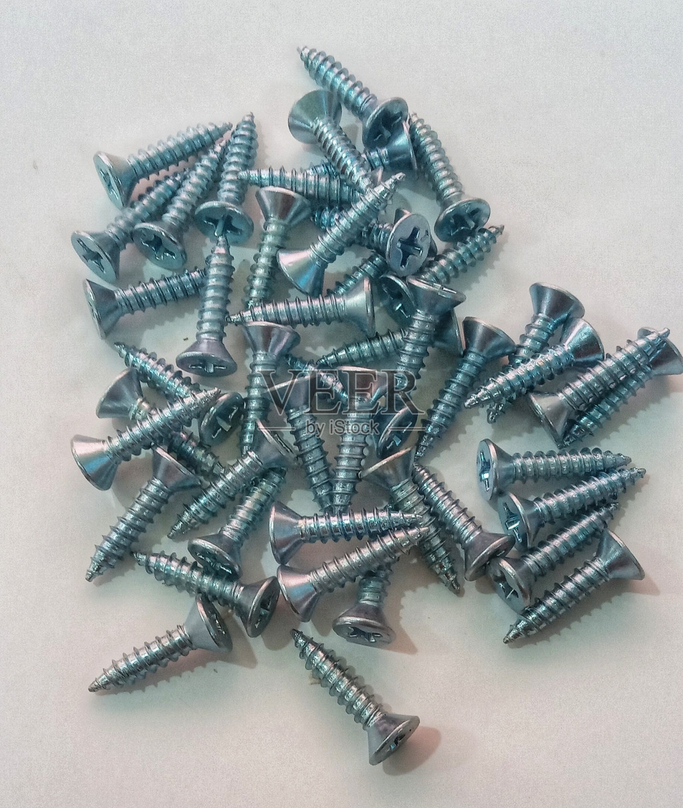 一组螺栓准备插入照片摄影图片