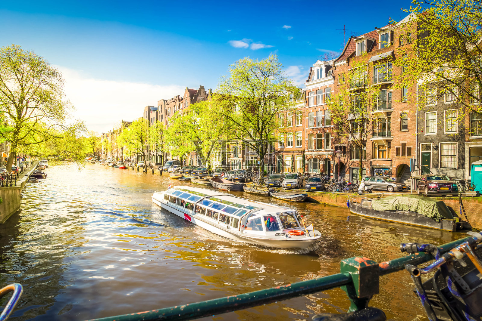 荷兰阿姆斯塔丹的房子照片摄影图片