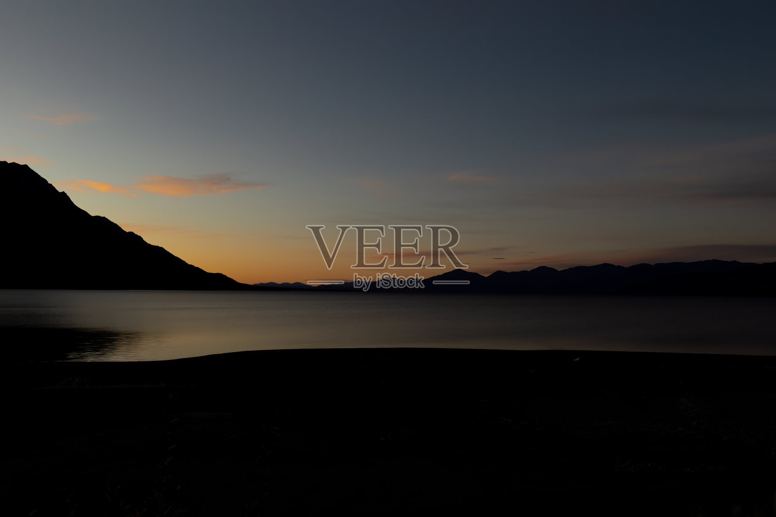 神奇的日落照片摄影图片