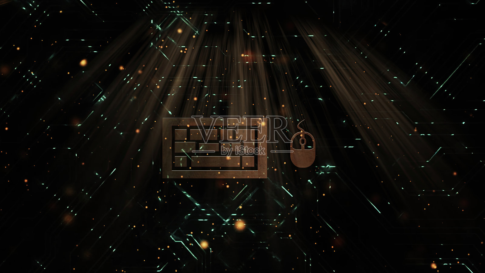 科技环境内的键盘和鼠标图标照片摄影图片