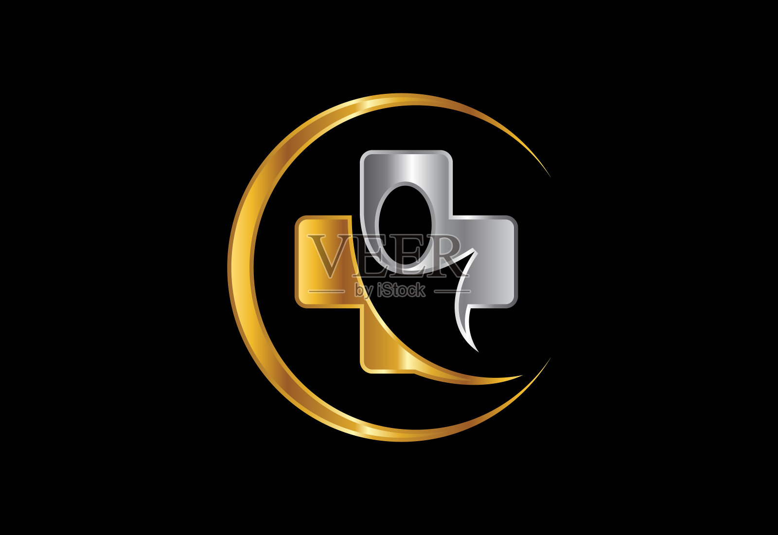 健康医疗标志模板矢量插图设计。医疗图标插画图片素材