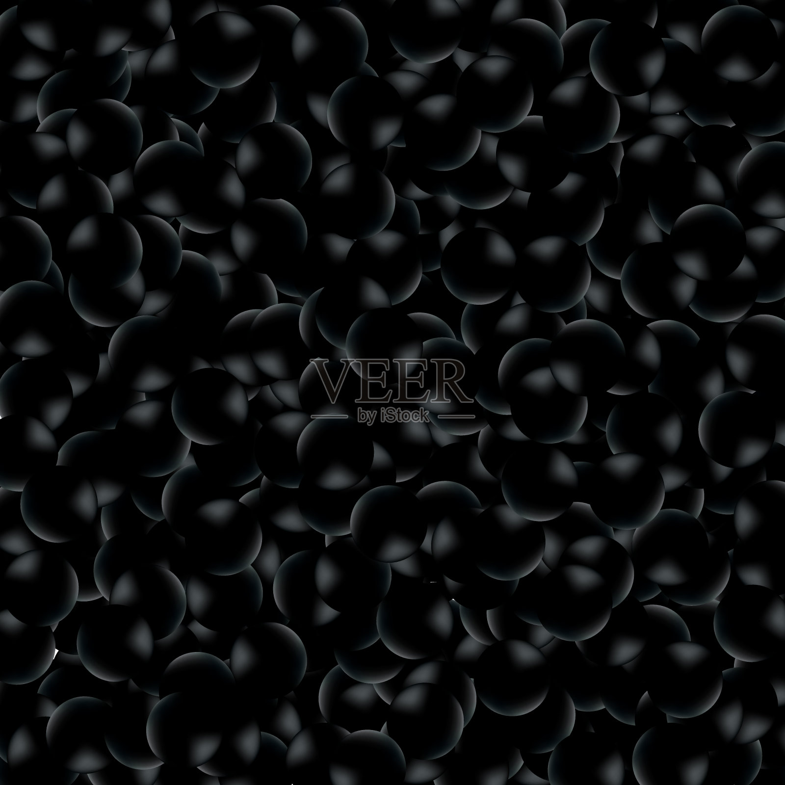 矢量黑色闪亮的圆。框里。抽象的插图。每股收益10插画图片素材