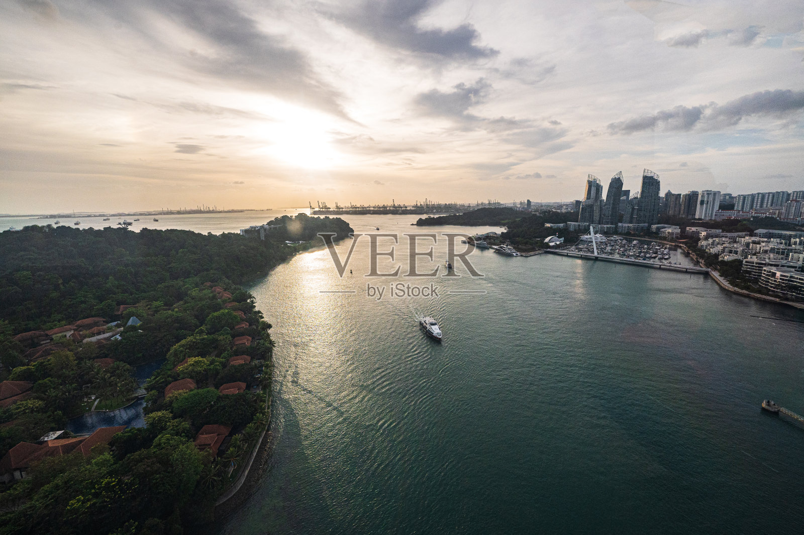 新加坡圣淘沙岛照片摄影图片