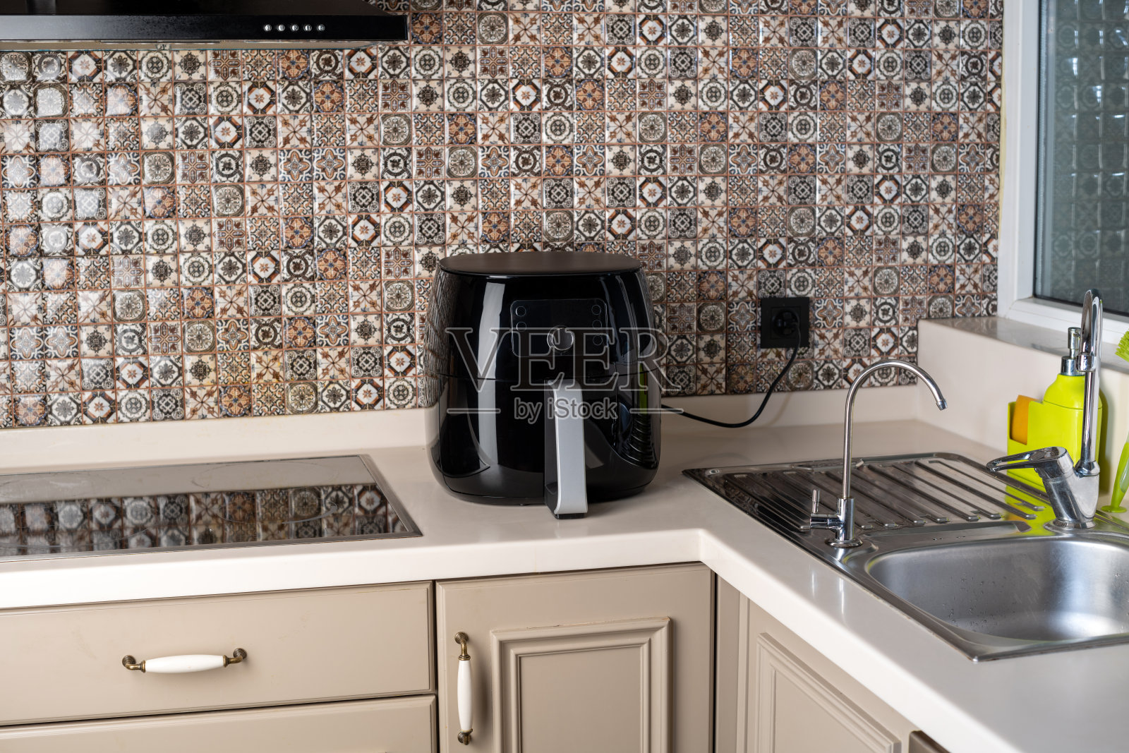 空气炸锅照片摄影图片