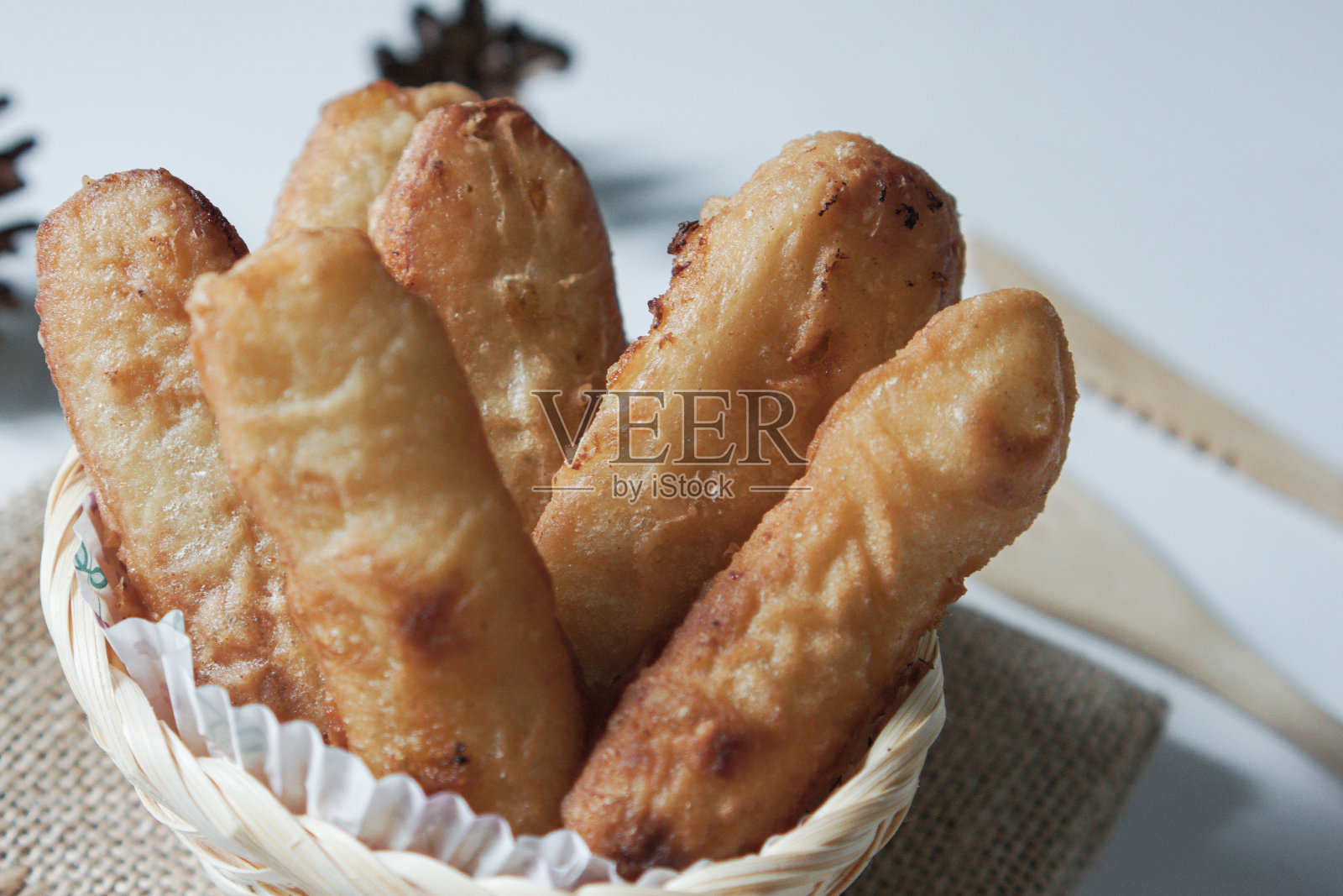 炸香蕉照片摄影图片