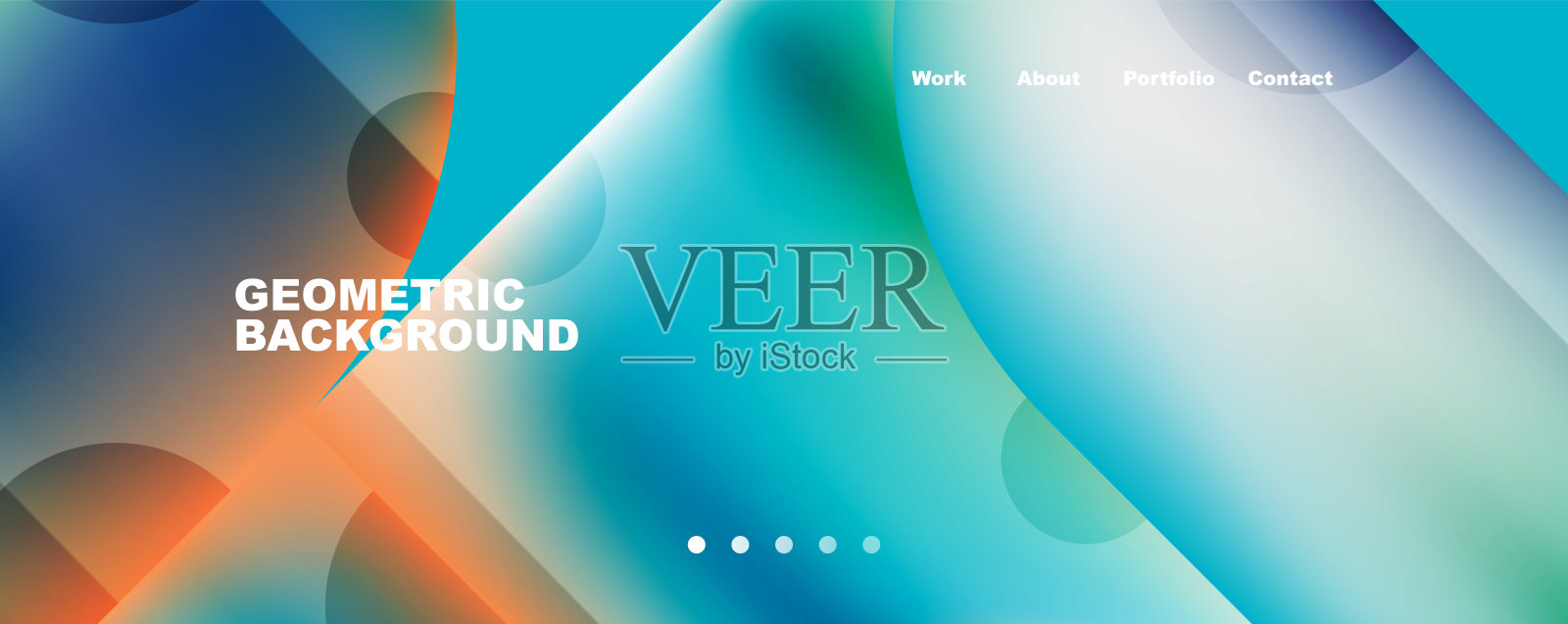 圆形,圆形元素和线条几何抽象背景。矢量插图壁纸,横幅,背景,卡片,书籍插图,登陆页插画图片素材