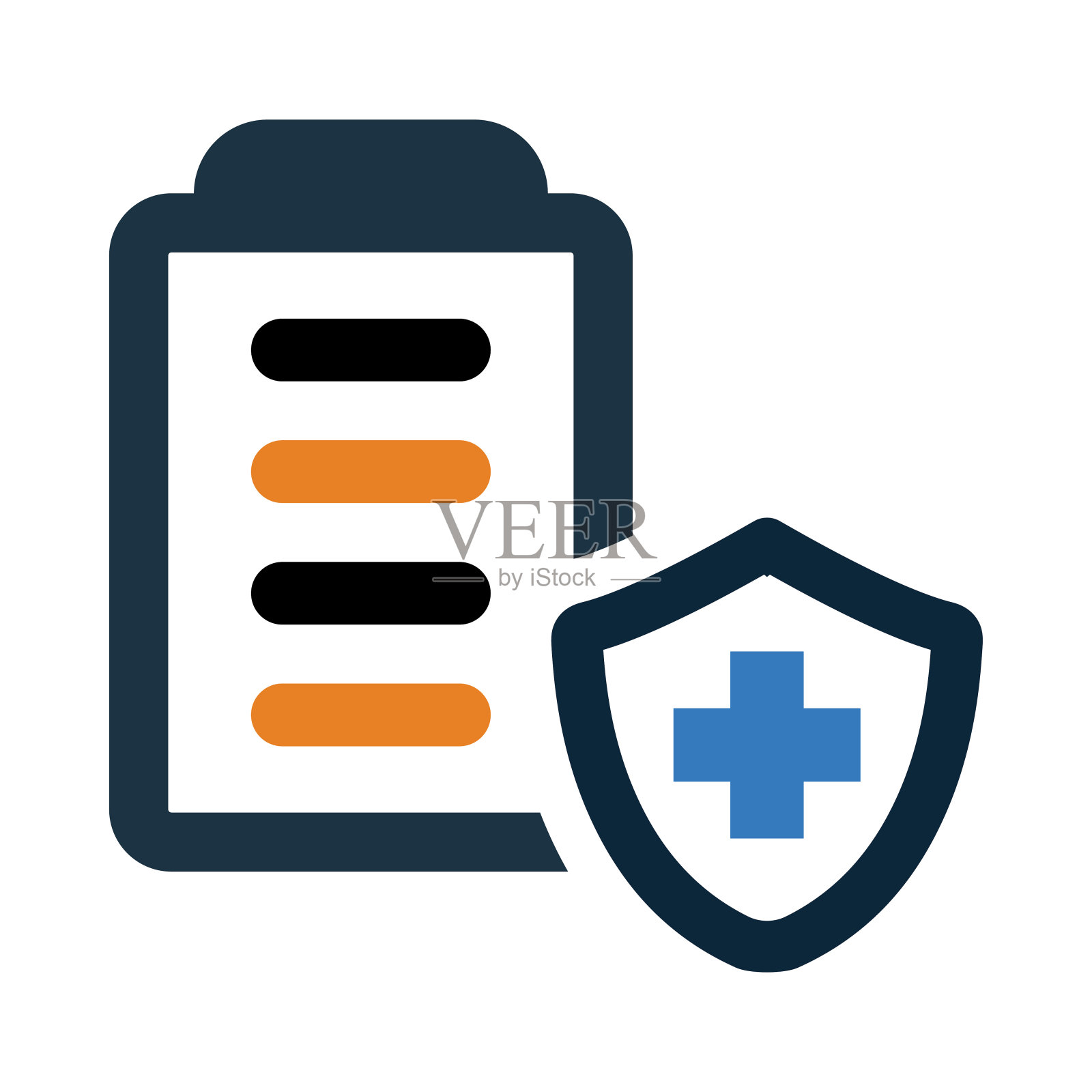 表单,医疗,加号,保险,安全,医疗保险表单图标插画图片素材