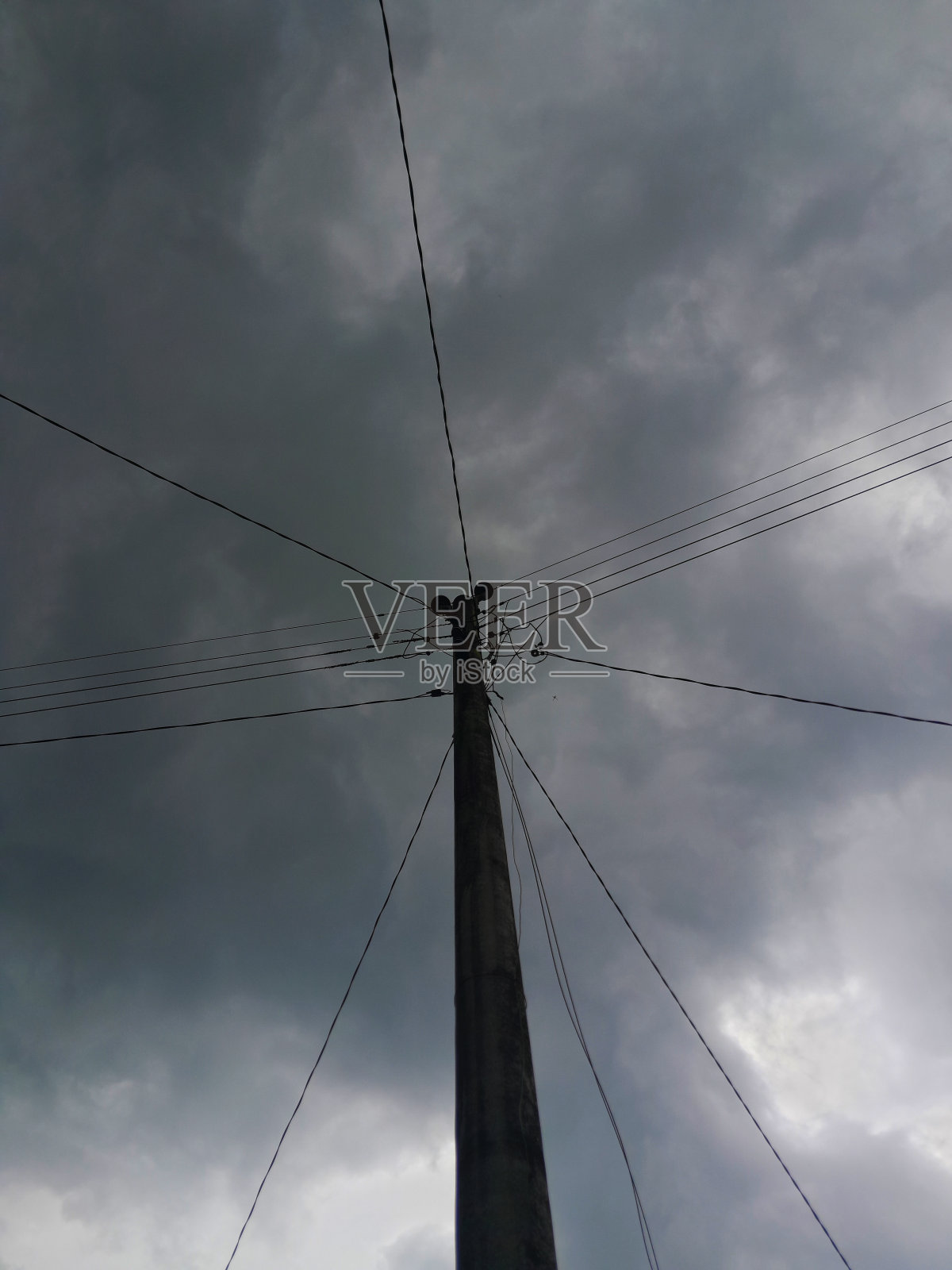 电杆照片摄影图片