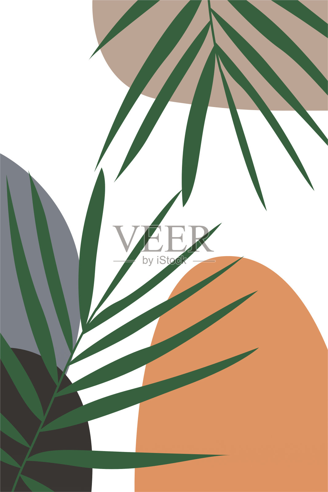 波西米亚墙艺术装饰可打印海报插画图片素材