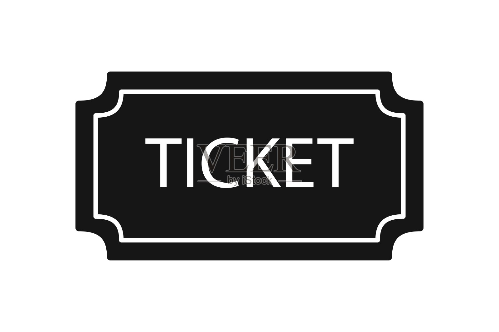 门票,剪影,黑色,通票,飞机票,电影票,电影票,幸运票,插画图片素材