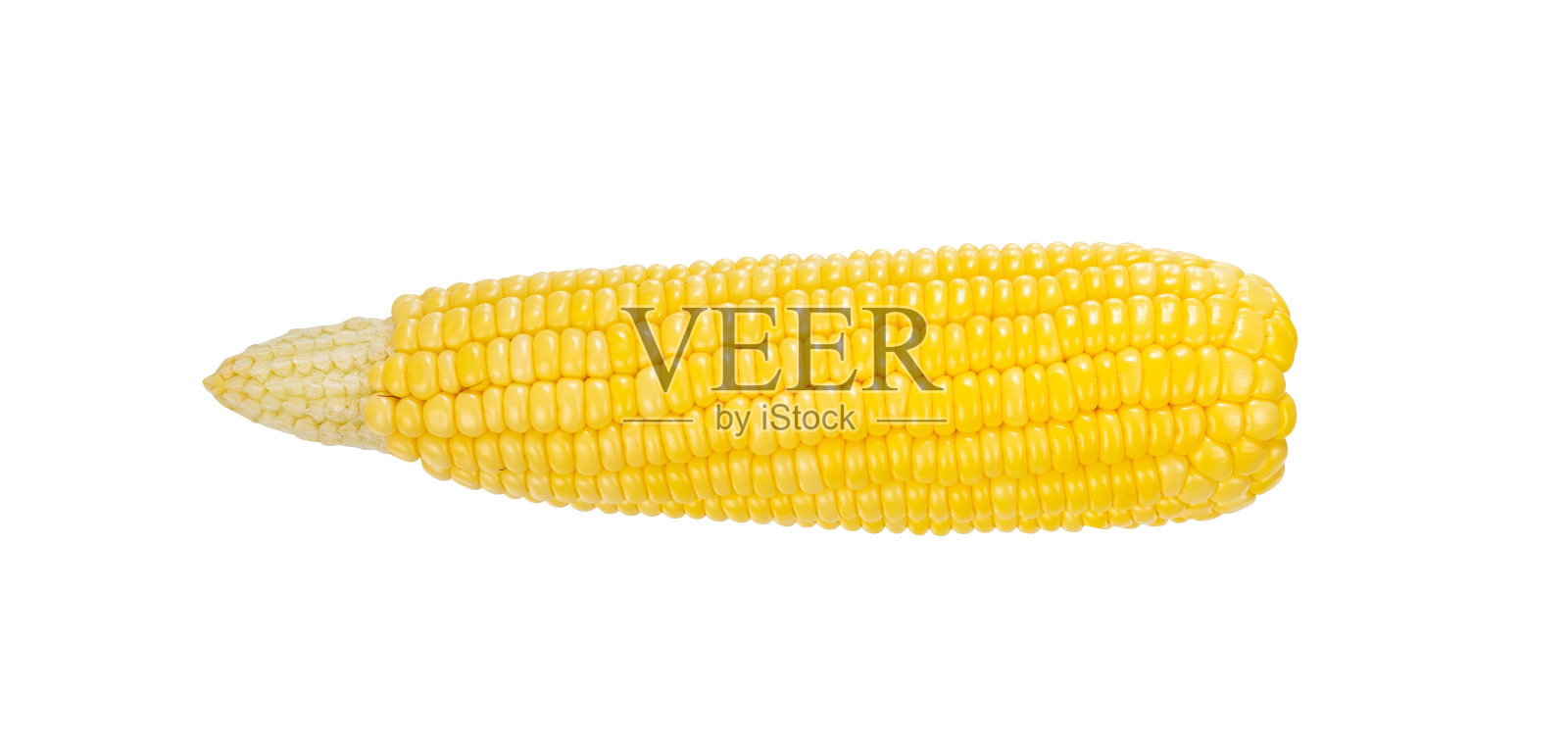 新鲜玉米分离出蔬菜元素照片摄影图片