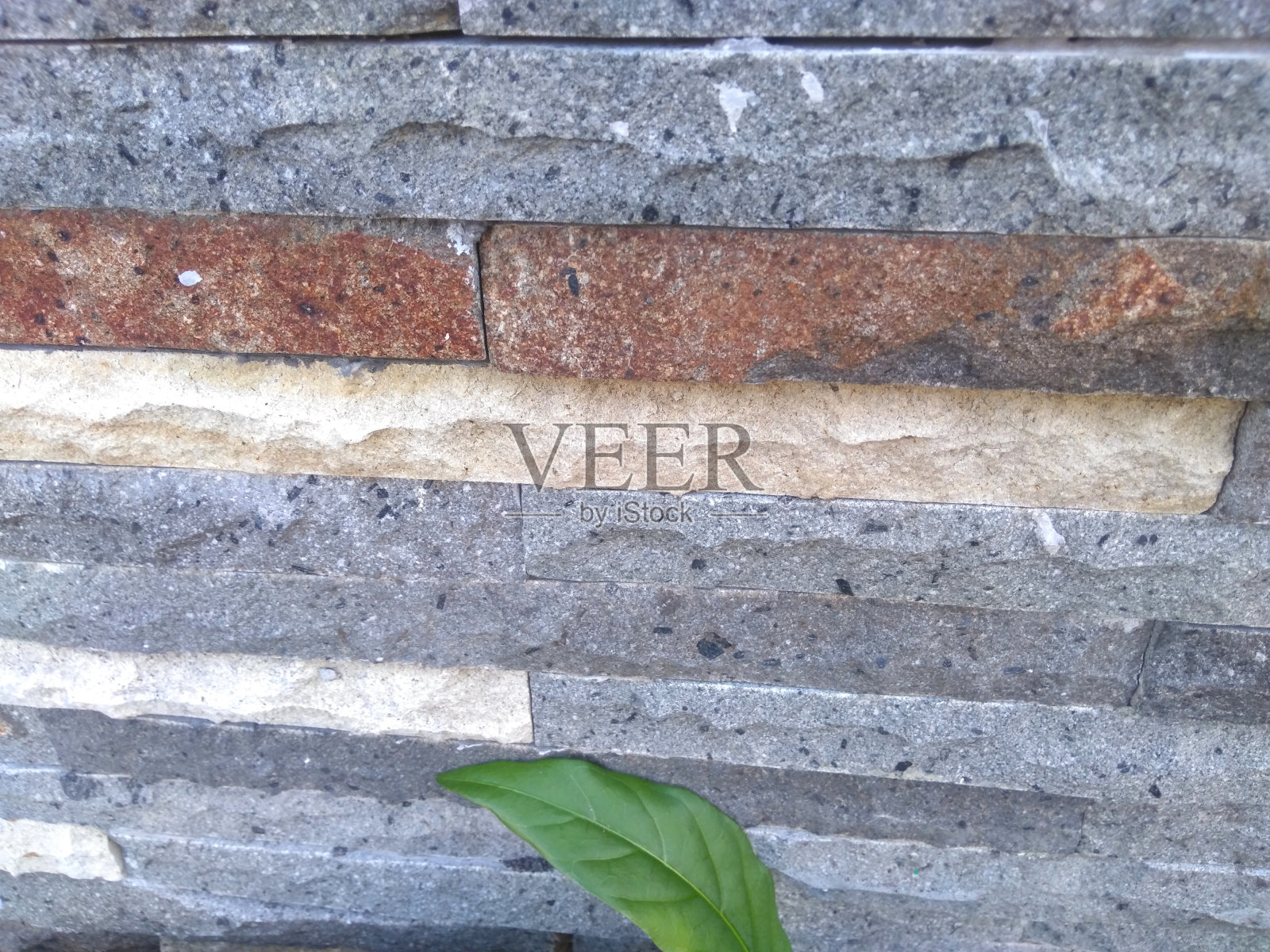 墙上的长方形岩石照片摄影图片