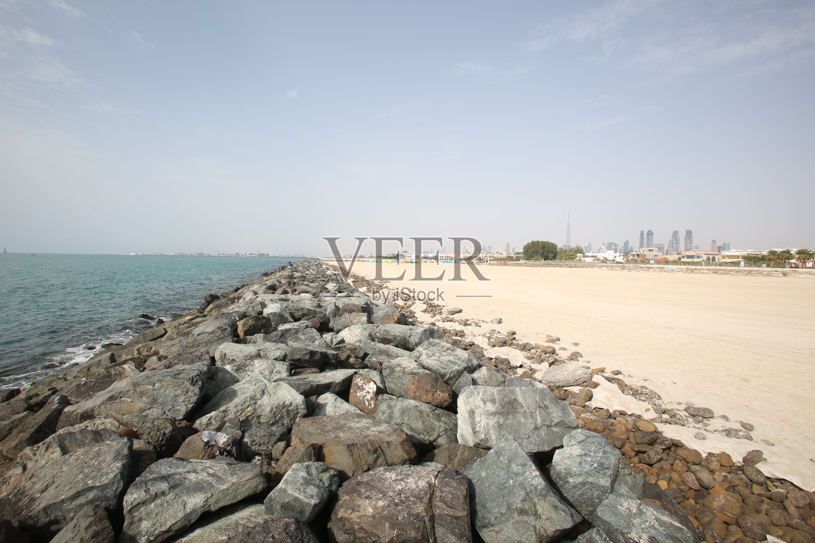 迪拜海滩照片摄影图片