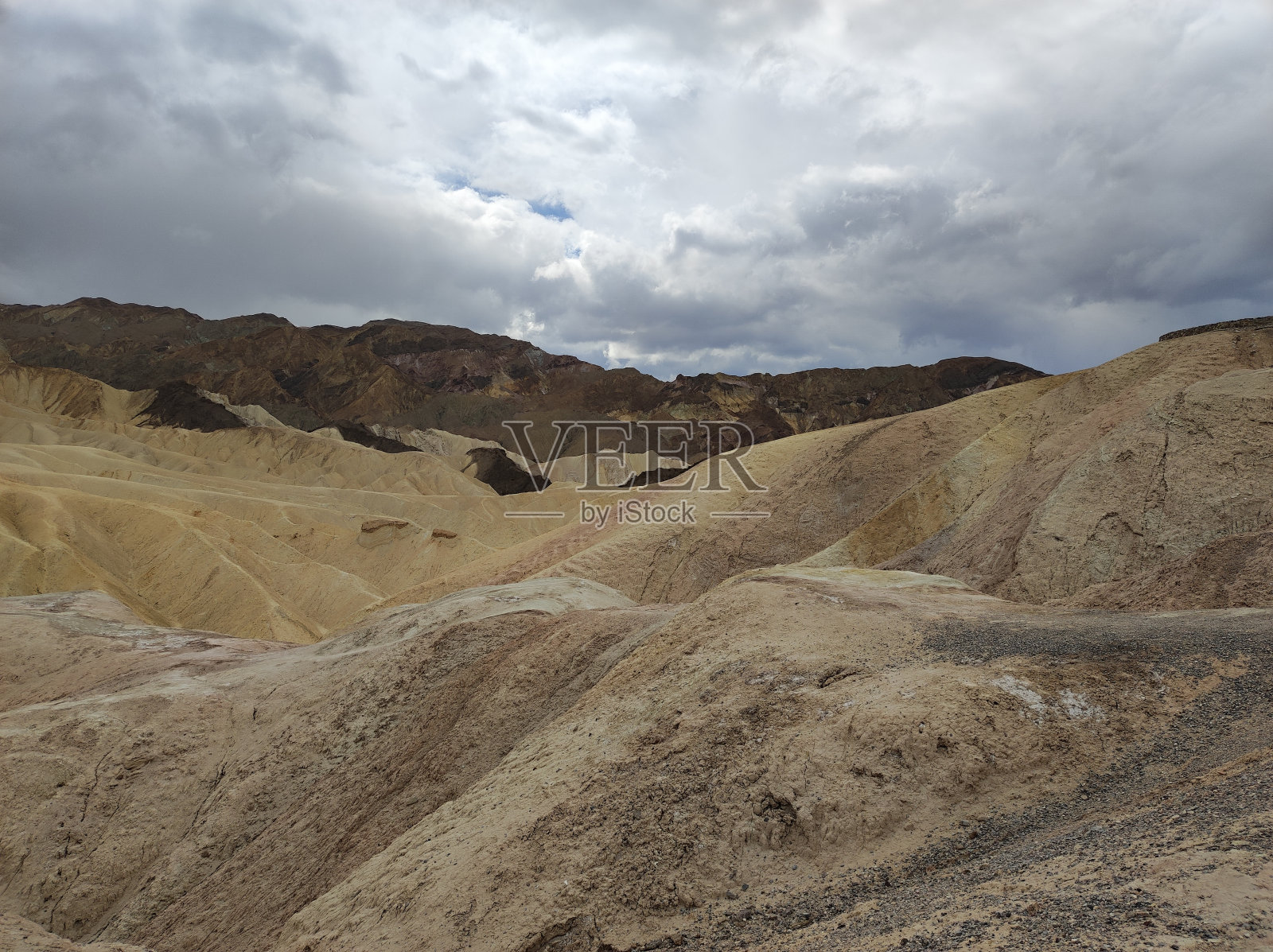 加州死亡谷的扎布里斯基角照片摄影图片