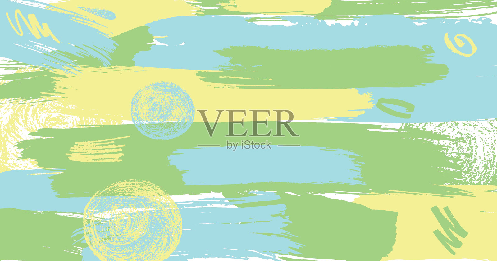 笔画构图背景元素粉色、黄色、淡紫色、薰衣草色。插画图片素材