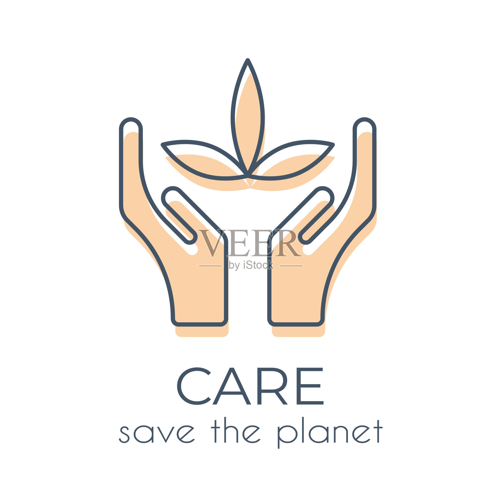 Icon_Minimalist_hand插画图片素材