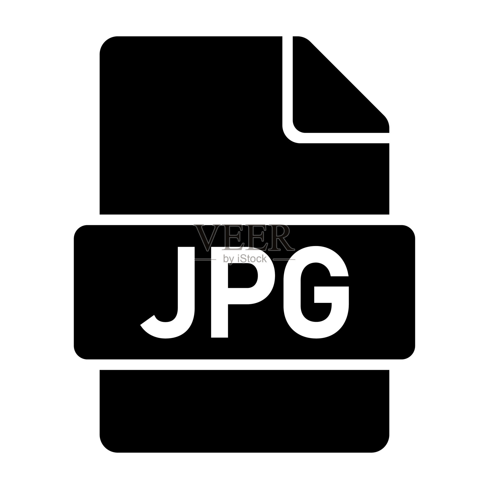 JPG文件格式图标插画图片素材