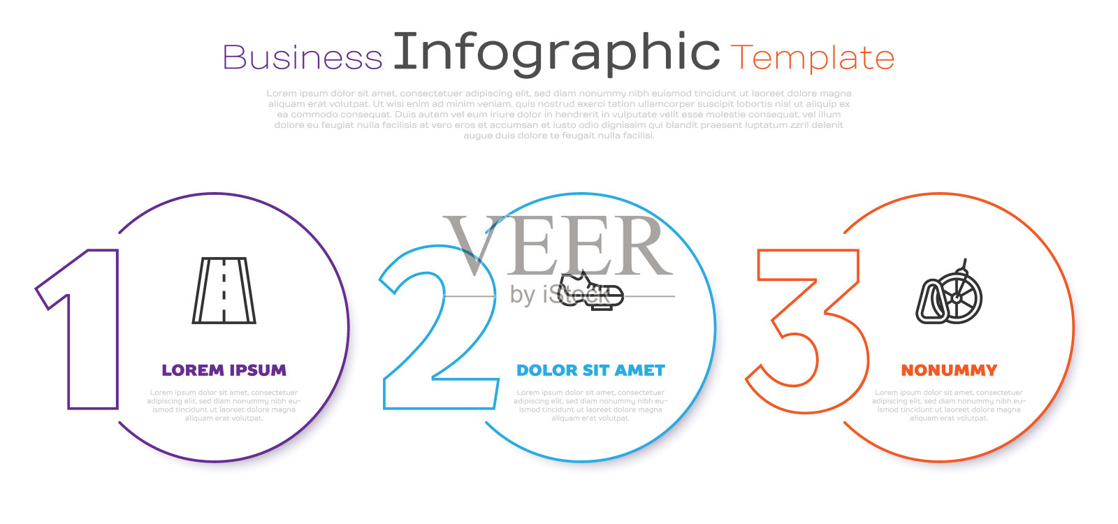 设置自行车道,鞋和停车位。业务信息图模板。向量设计模板素材
