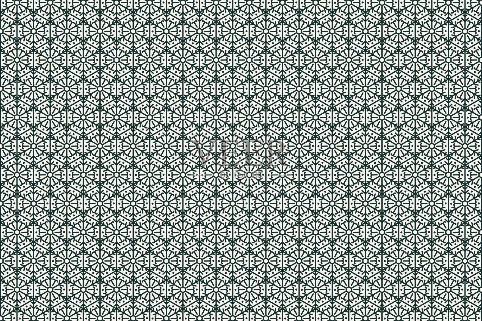 日本图案六边形背景材料矢量插图材料插画图片素材