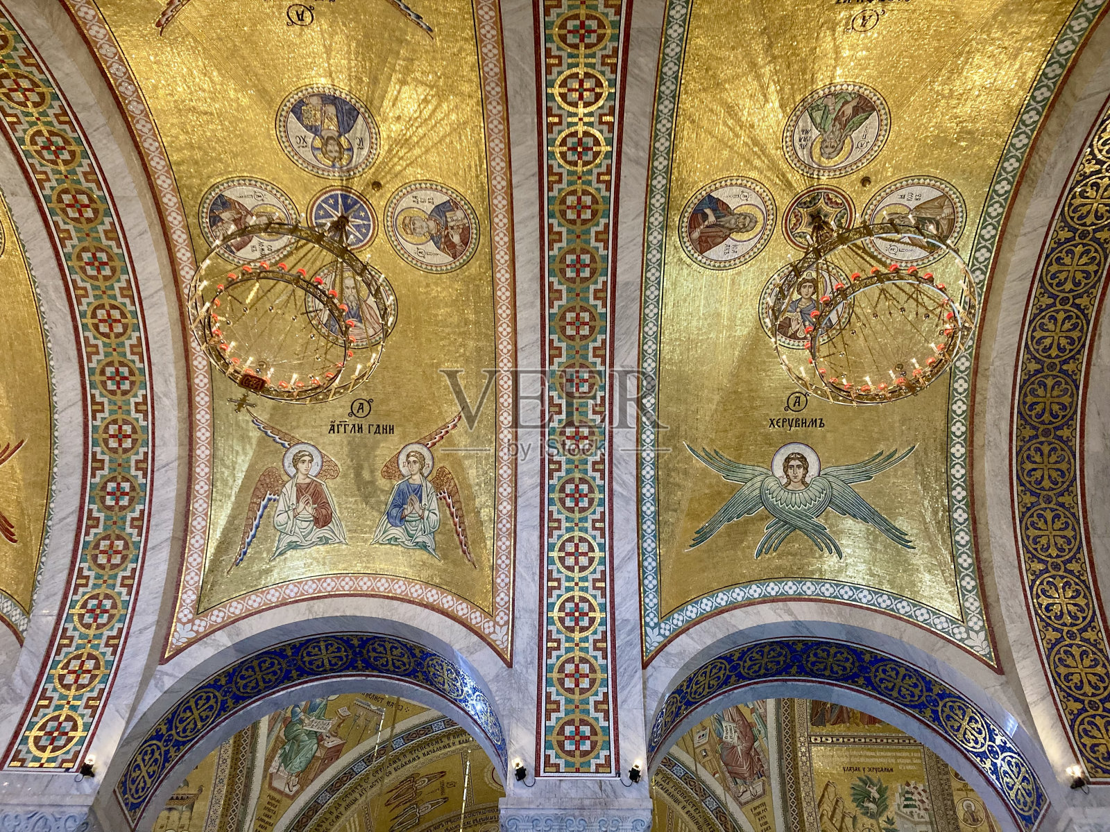 塞尔维亚-贝尔格莱德-圣萨瓦教堂照片摄影图片