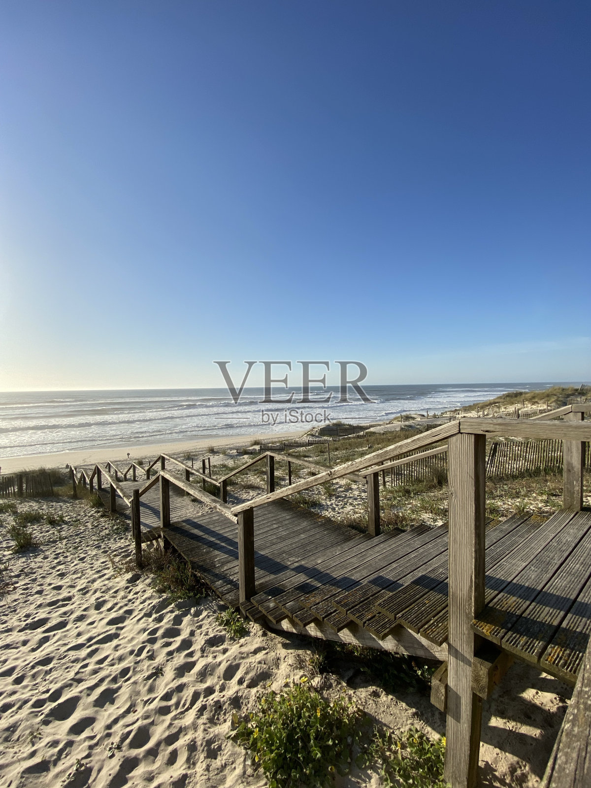 楼梯阿米拉海滩照片摄影图片