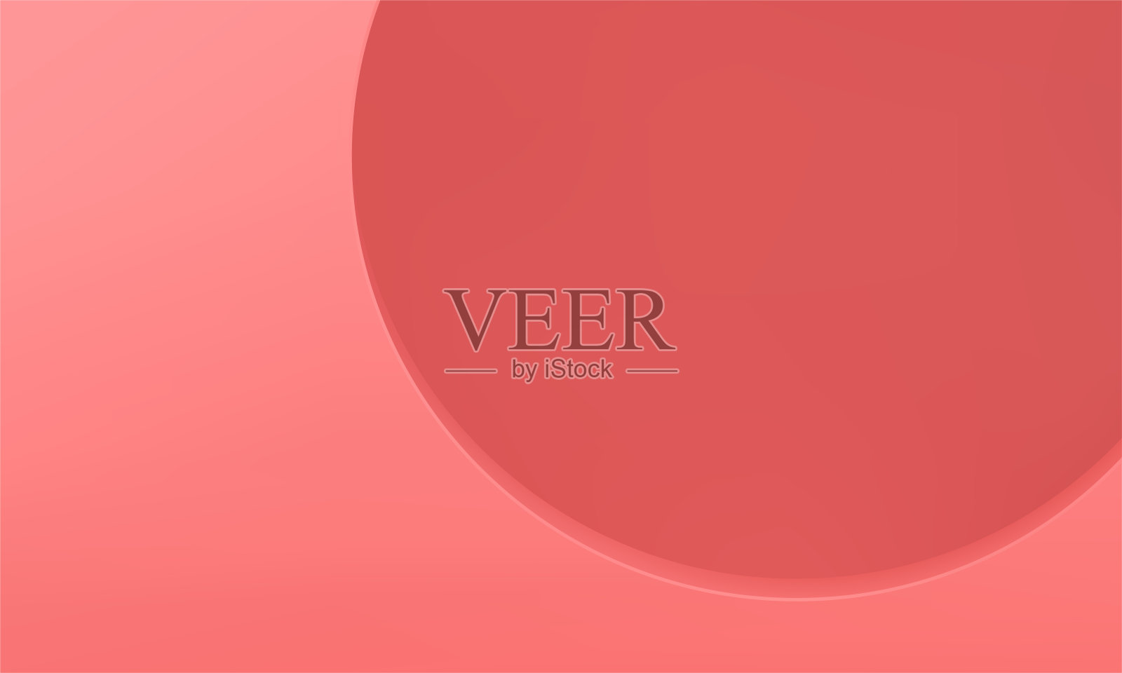 三维圆孔隧道入口抽象墙面装饰设计粉色工作室背景矢量插画图片素材