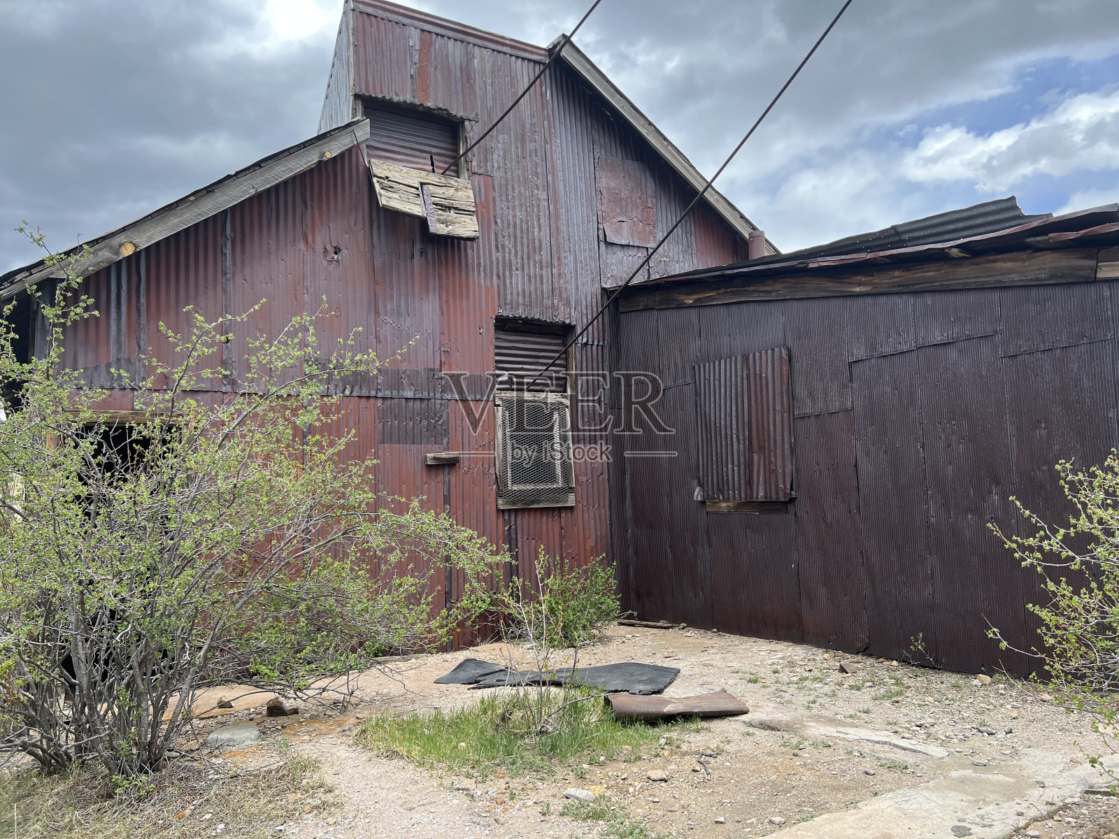 棚屋风暴照片摄影图片